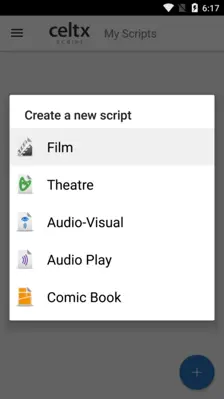 celtx Script android App screenshot 1